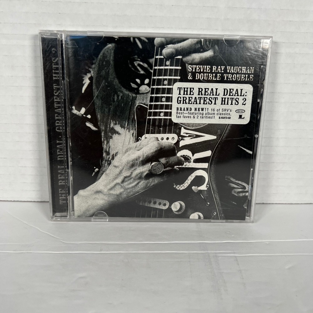 Stevie Ray Vaughan Double Trouble The Real Deal Greatest‎ Hits 2 CD 1999